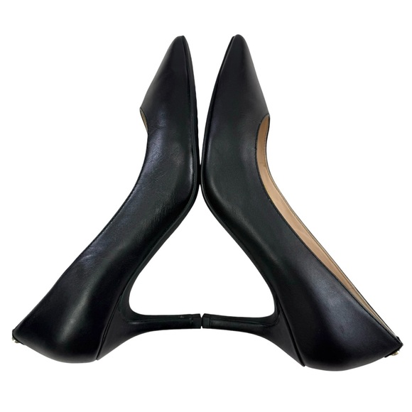 Cole Haan Go To Park Black Leather Almond Toe Pumps Size 5.5B - Picture 7 of 16